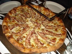bacon pizza