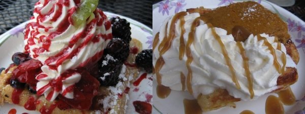 pumpkin pie and berry bliss
