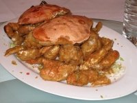 Live Crab with Salt & Pepper