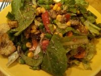 Side salad dish 