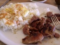 Tocino and eggs