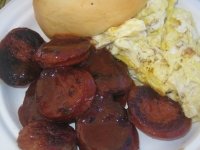 Eggs and Hot Links