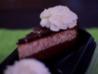 Chocolate Tuxedo Cream Cheesecake