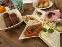 Falafel Mezza Sampler