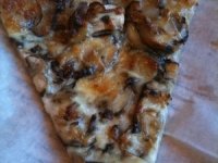 Mushroom Vinaigrette Pizza (slice)