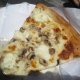 Slice of Mushroom Ricotta Pizza